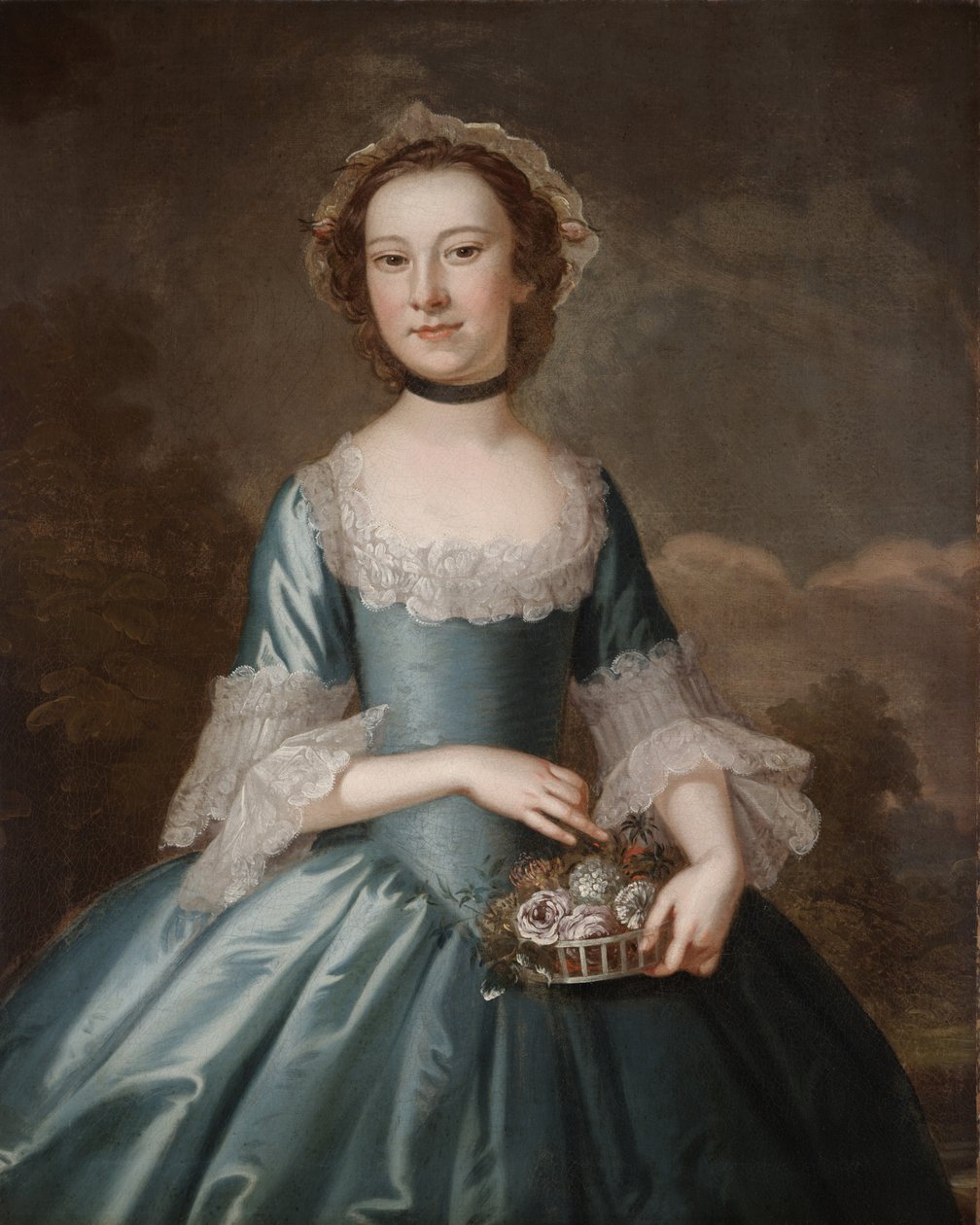 Ann Langdon, Mme Richard Ayscough, vers 1755 - John Wollaston