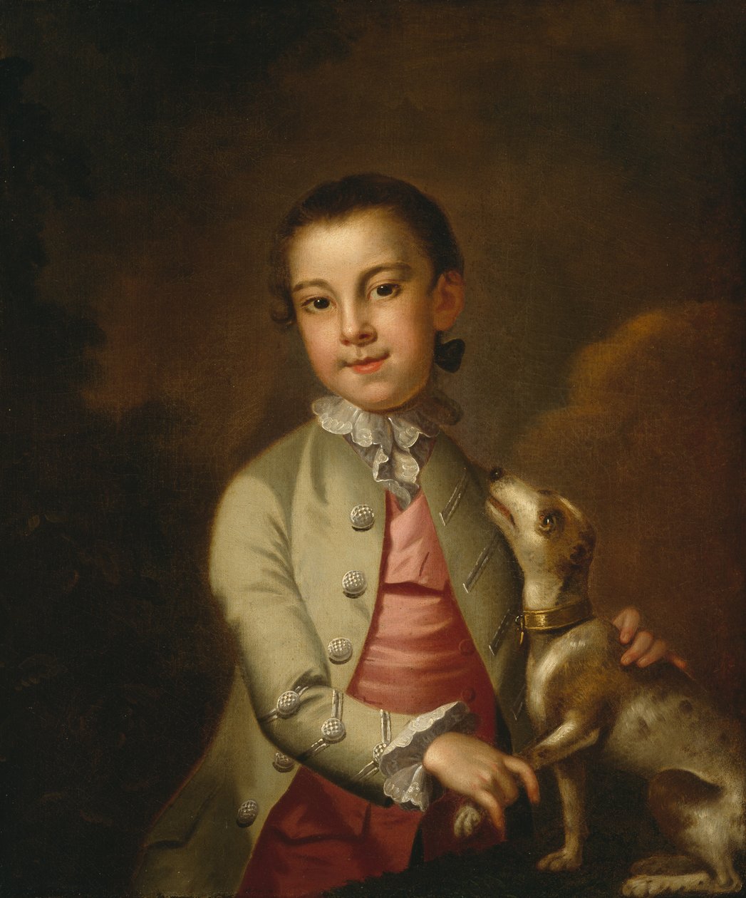Portrait de William Holmes (1762-vers 1818-20) vers 1765-67 - John Wollaston