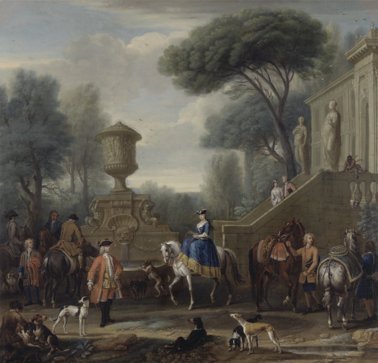 Préparation pour la chasse, c.1740-50 - John Wootton