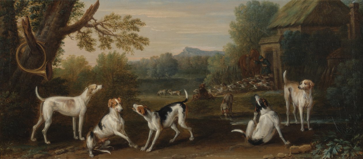 Lâcher les chiens, c.1765 - John Wootton