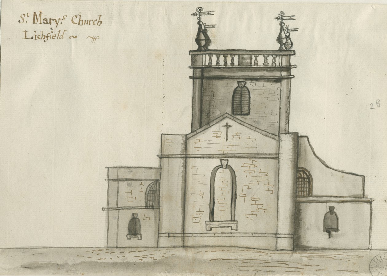 Église Sainte-Marie de Lichfield - John Wright