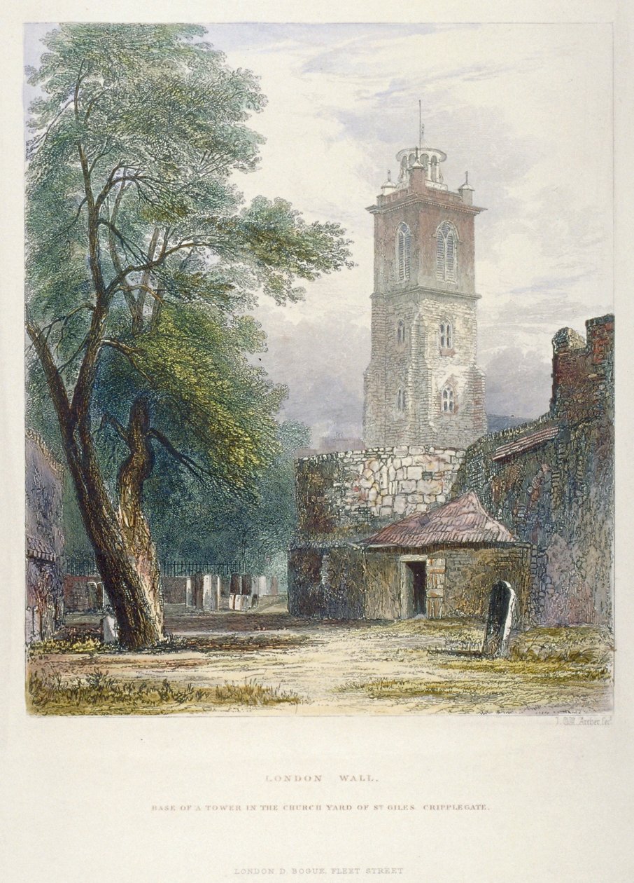 Église Saint-Gilles sans Cripplegate, Londres - John Wykeham Archer