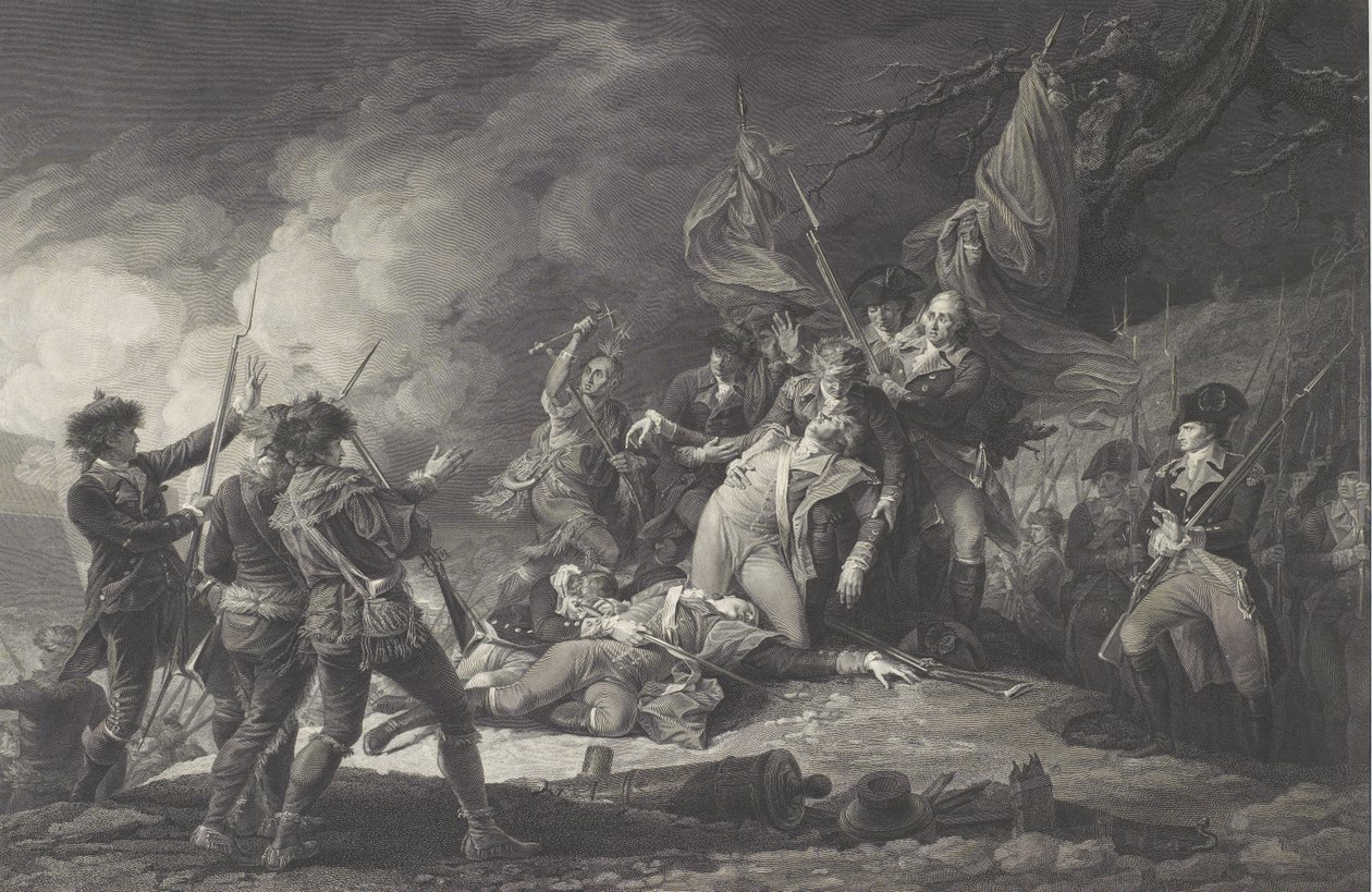 La mort du général Montgomery, lors de l