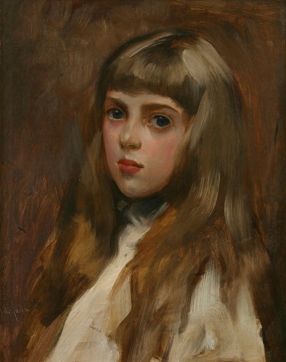 Portrait de Marjorie Armstrong, vers 1895 - John da Costa