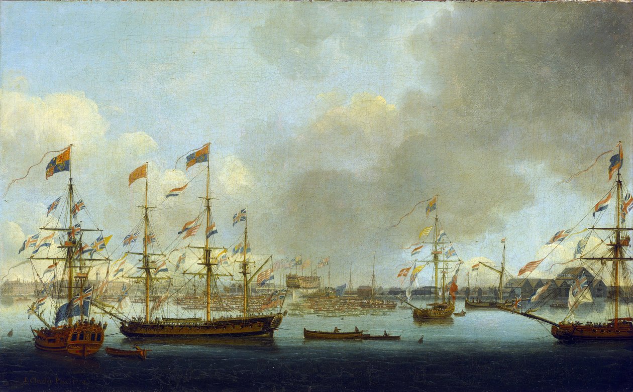Le lancement du HMS 