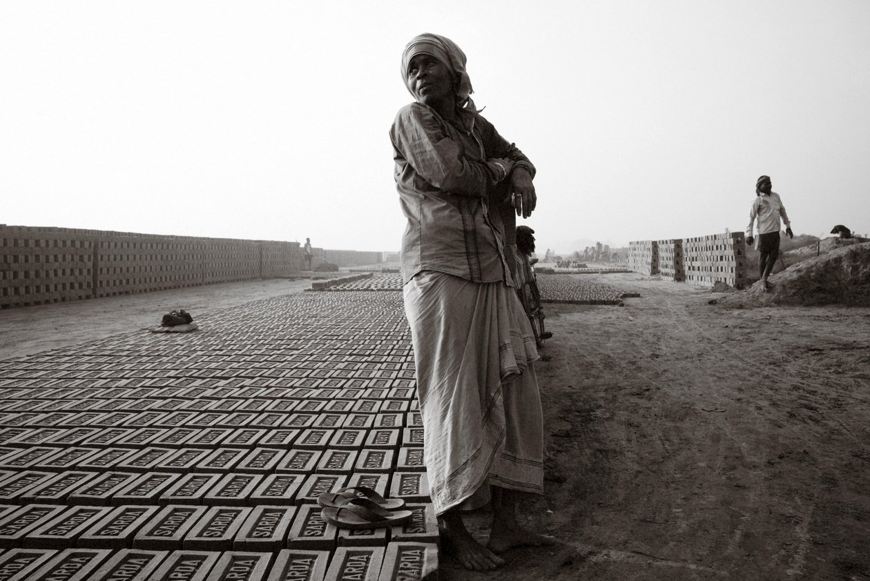Usines de briques à Kolkata, Inde, 2016 (photo) - Jon Nicholson