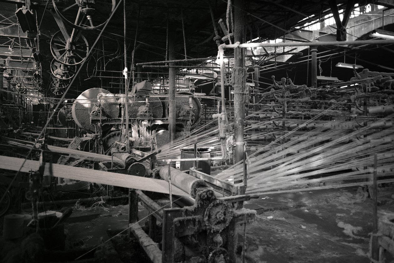 Usine de jute, Kolkata, Inde, 2017 (photo) - Jon Nicholson