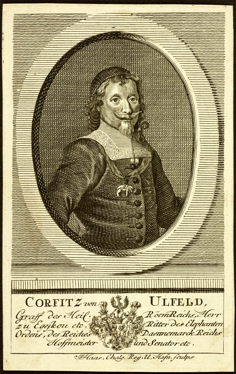 Portrait de Corfitz Ulfeldt 1606-1664 - Jonas Haas