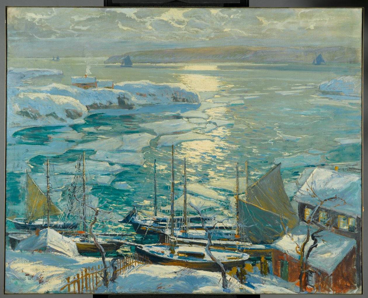 Les vieux navires rentrent à la maison, 1920 - Jonas Lie