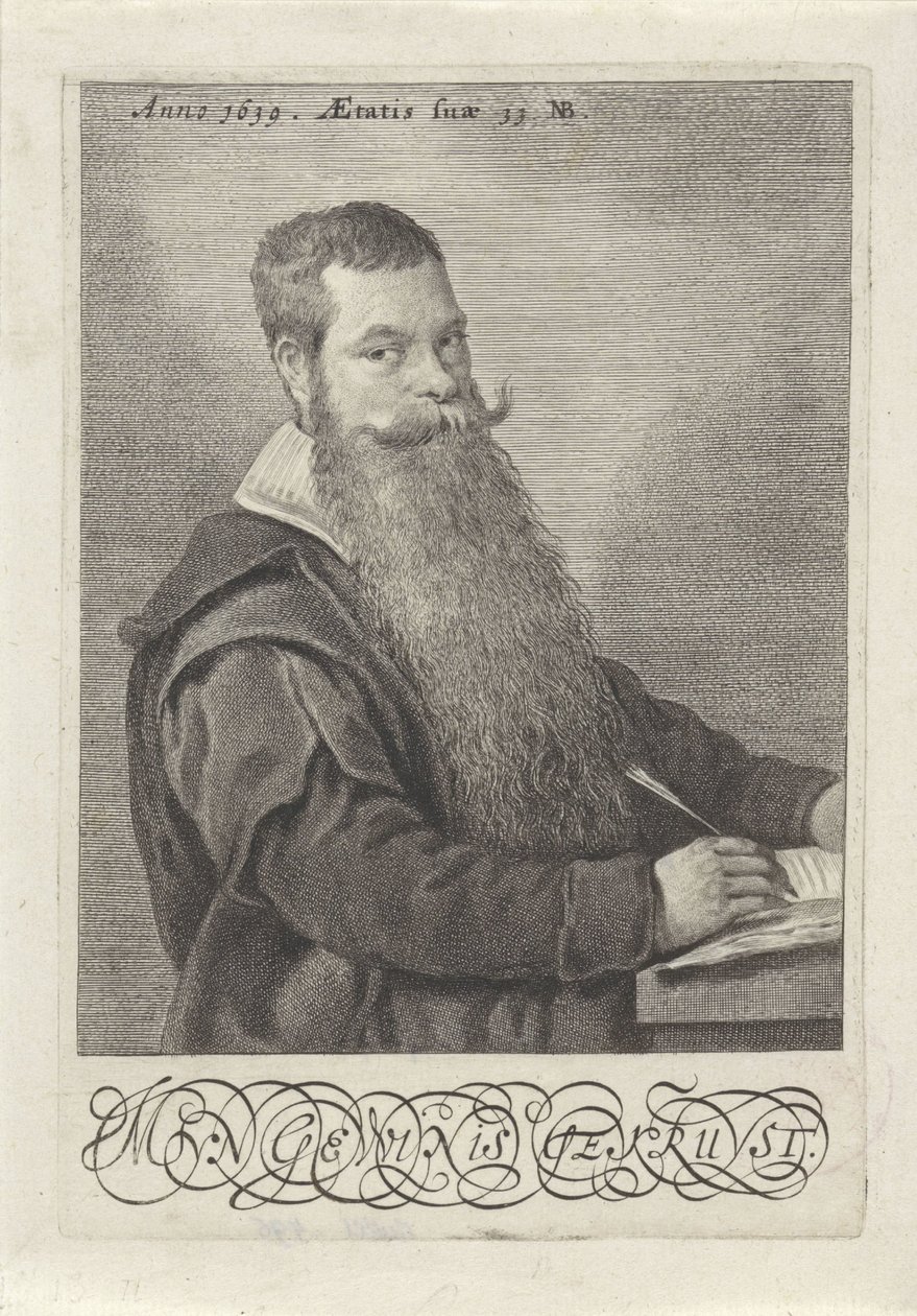 Portrait de Nicolaes Bodding van Laer - Jonas Suyderhoef
