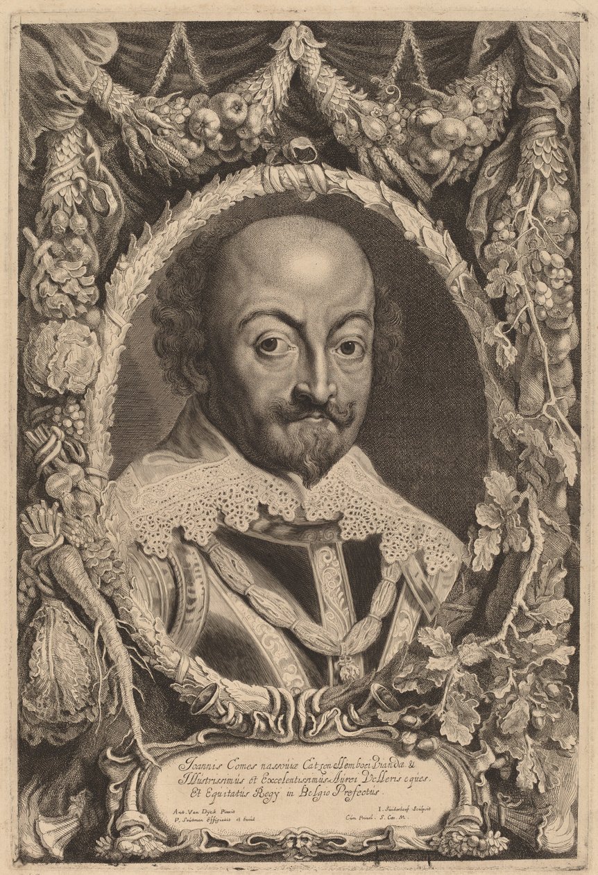 Jean, Comte de Nassau - Jonas Suyderhoff and Pieter Claesz Soutman after Sir Anthony van Dyck