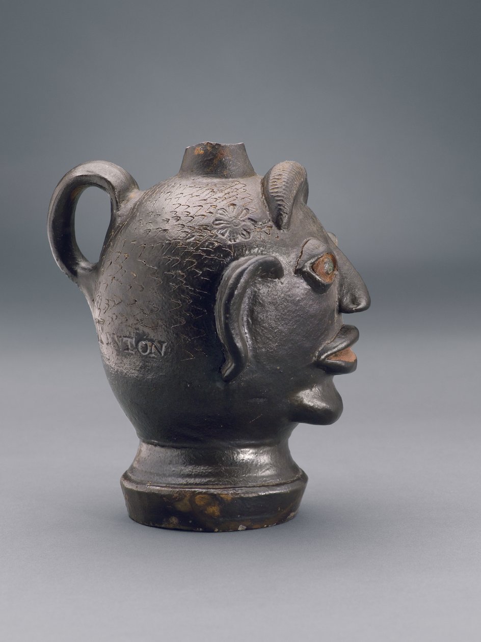 Cruche (en forme de tête humaine), 1810-40 - Jonathan Fenton