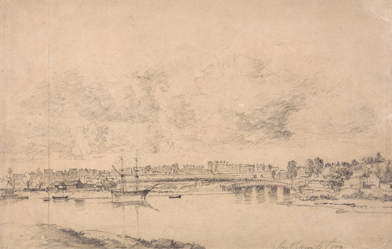 Southampton et Northam depuis la rivière Itchen - Jonathan Fisher