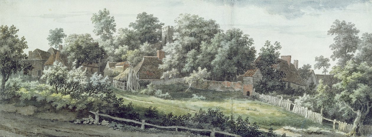 Harbledown, près de Canterbury, 1757 - Jonathan Skelton