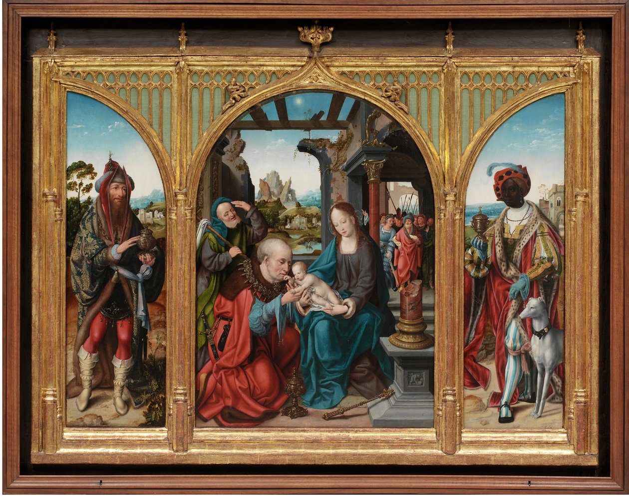 Adoration des Mages, vers 1525 - Joos van Cleve