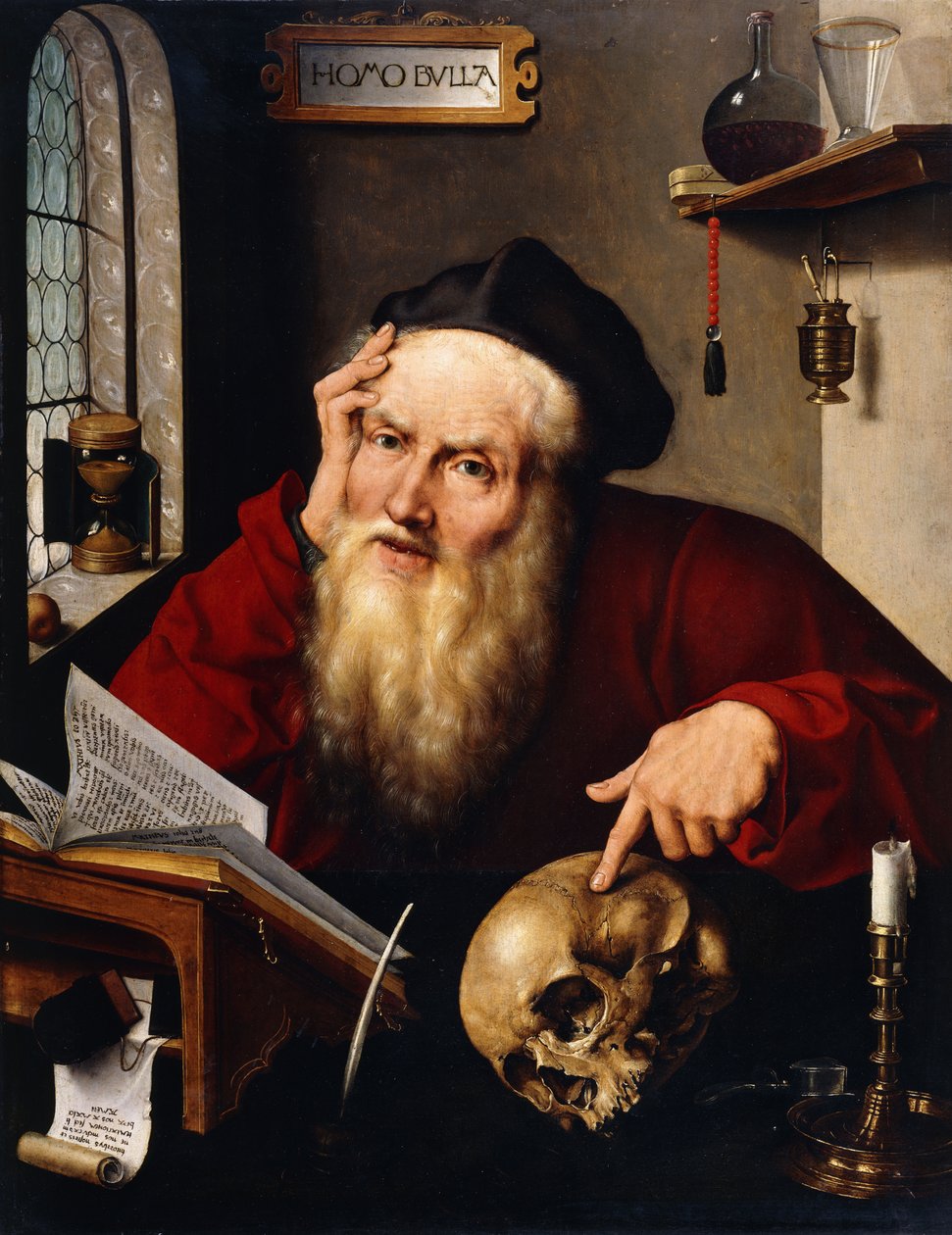 Saint Jérôme dans son Étude - Joos van Cleve