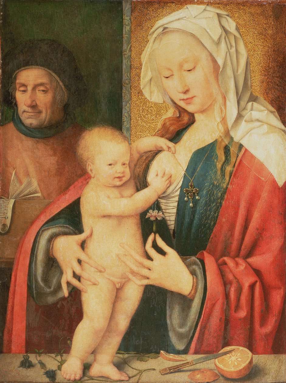 La Sainte Famille - Joos van Cleve