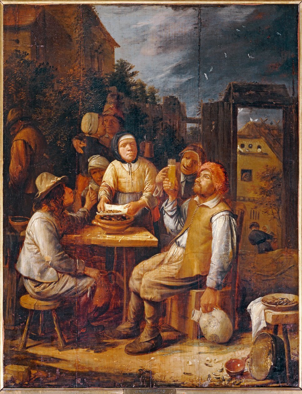 Les Mangeurs de moules - The mussel eaters ... - Joos van Craesbeeck