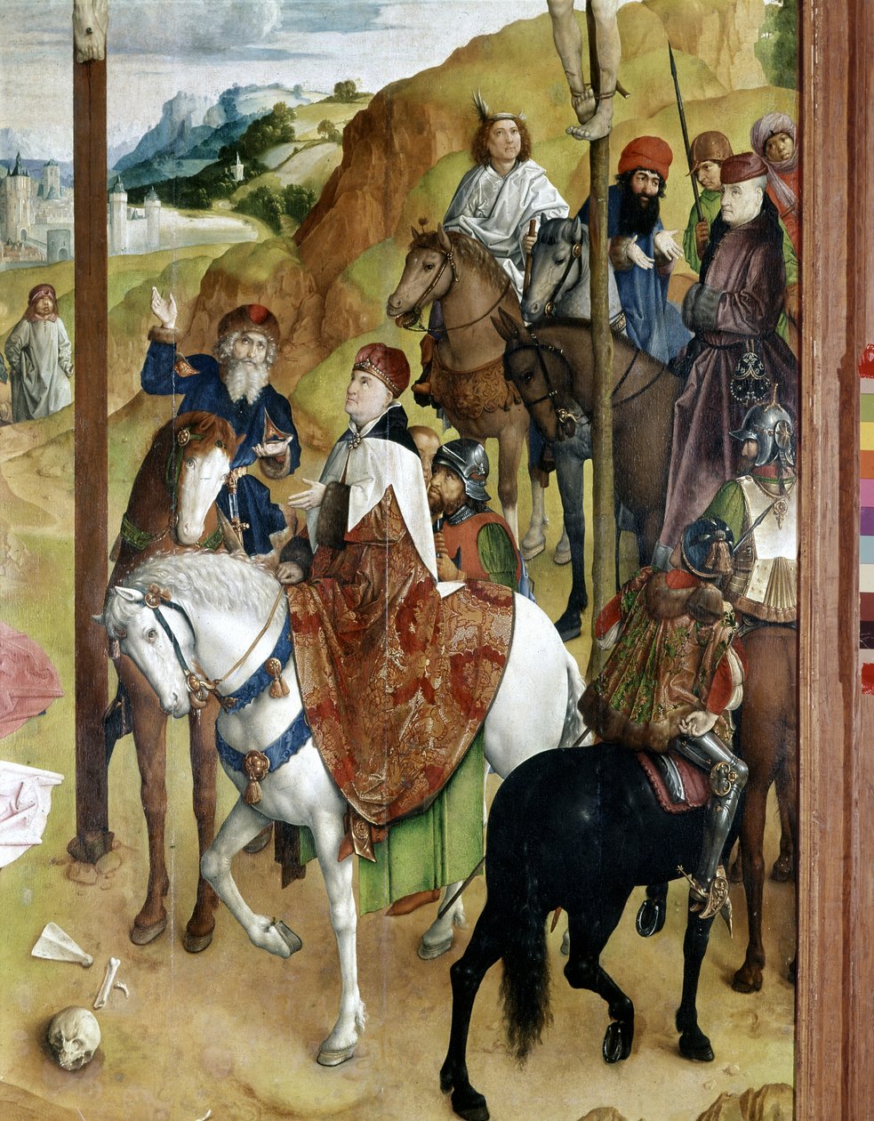 Triptyque de la Crucifixion de Gand - Joos van Gent (fl.1460 75)