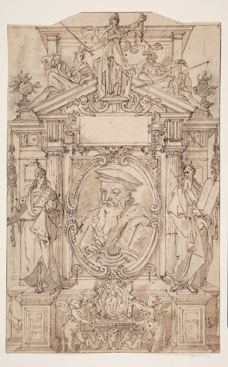 Portrait de Tiberio Deciani - Joos van Winghe