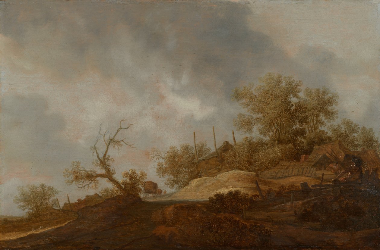 Paysage à la lisière d