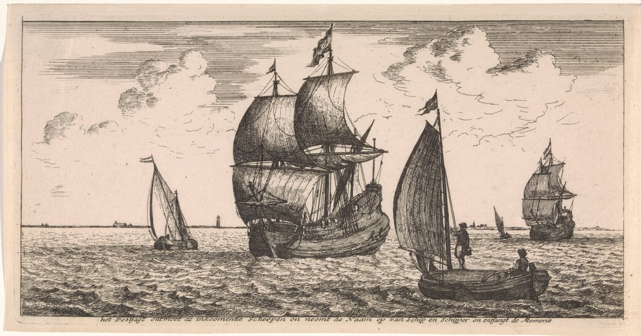 Réception du courrier en mer - Joost van Geel