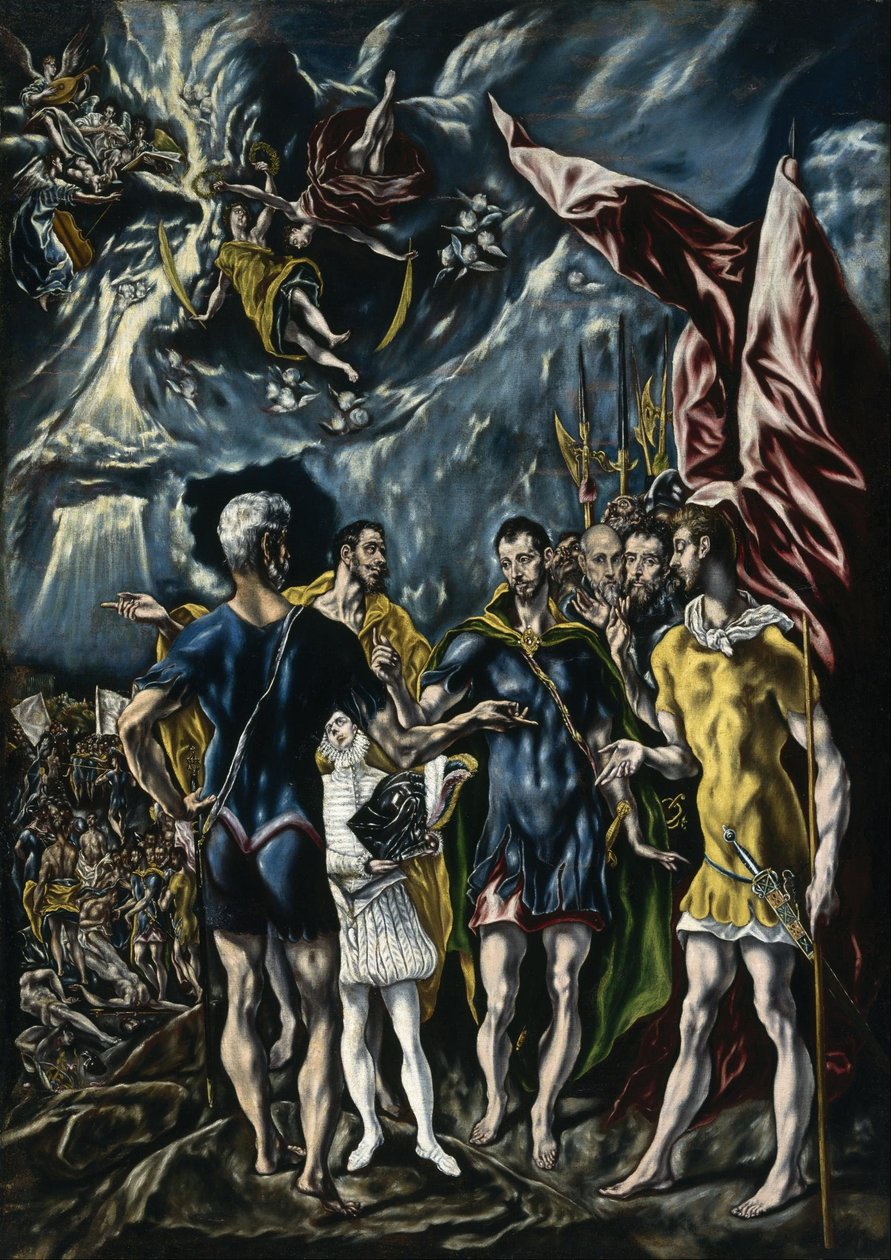 Le Martyre de Saint Maurice - Jorge Manuel Theotocopoulos