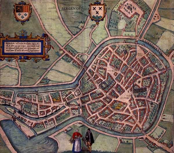 Carte de Bergen op Zoom, de 