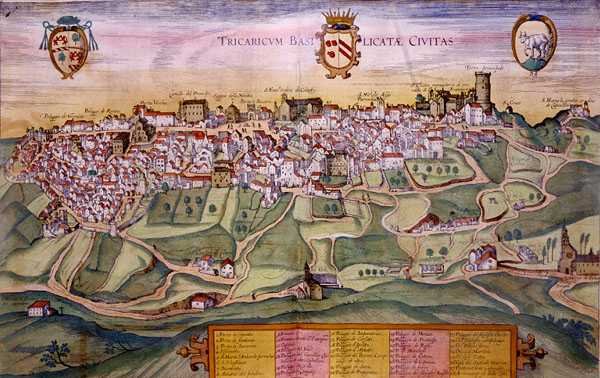 Carte de Tricarico, de 