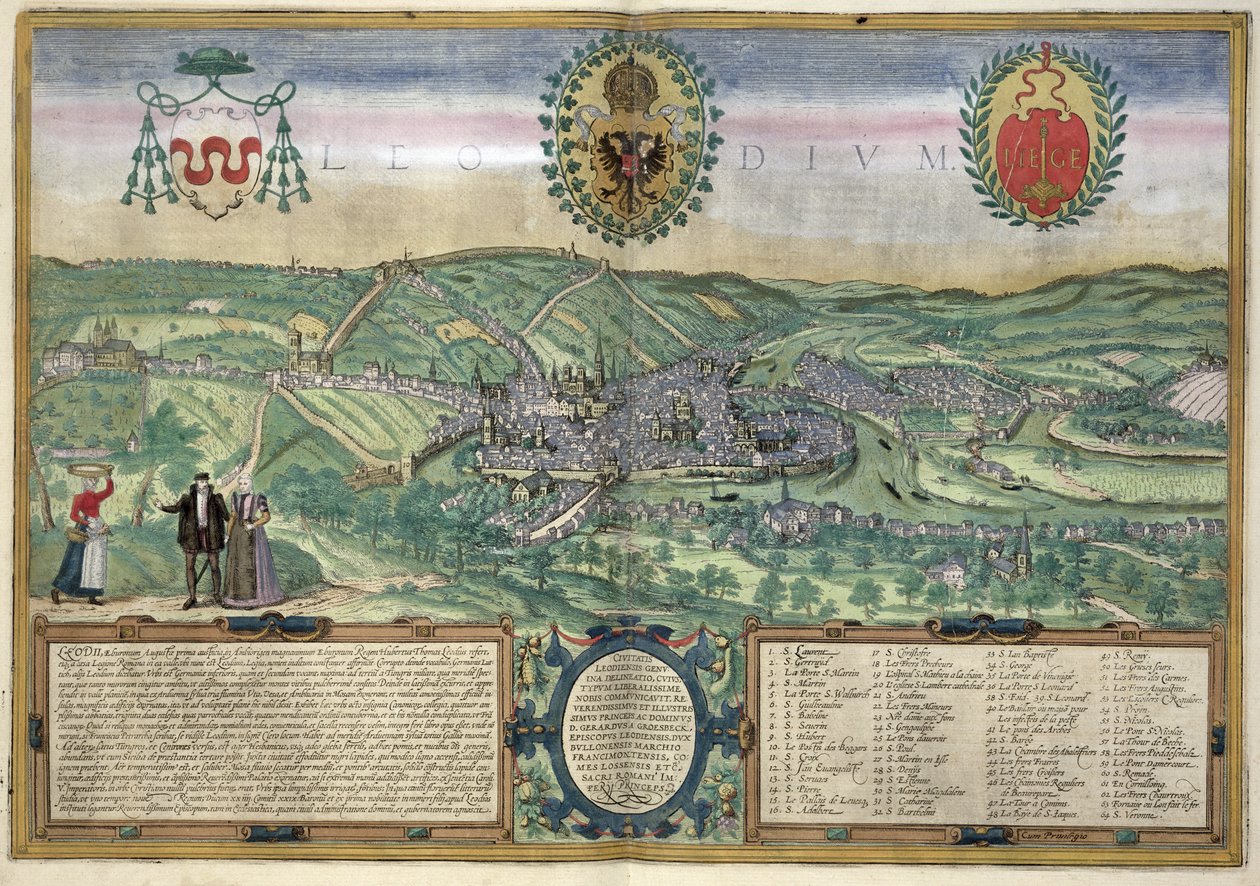 Carte de Liège, de 