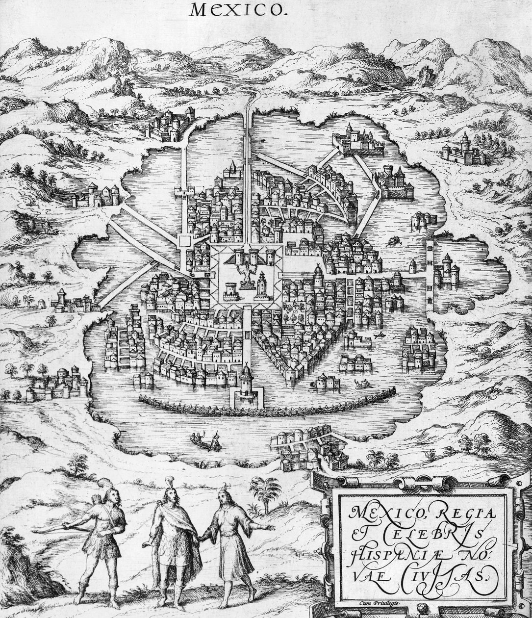 Carte du Mexique, illustration de 