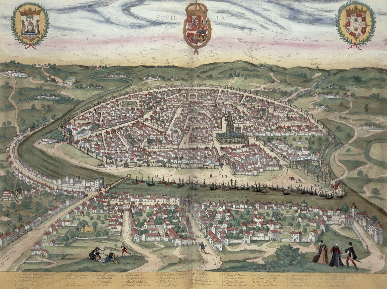 Carte de Séville, de 