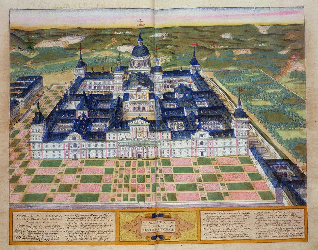 Plan du monastère de l