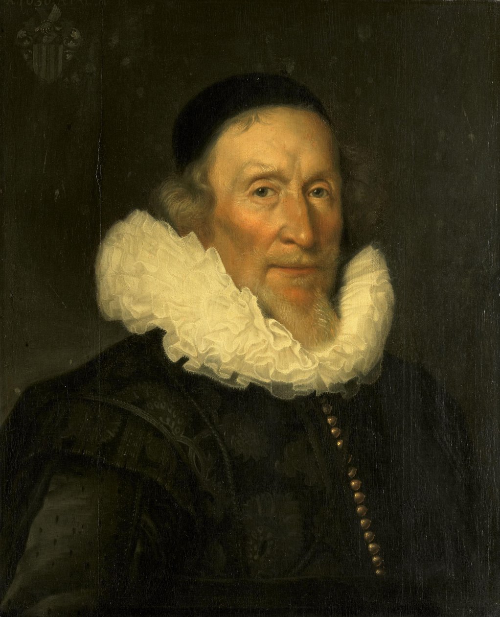 Portrait de Jacob Gerritsz van der Mij (1559/60-1635?) - Joris van Schooten