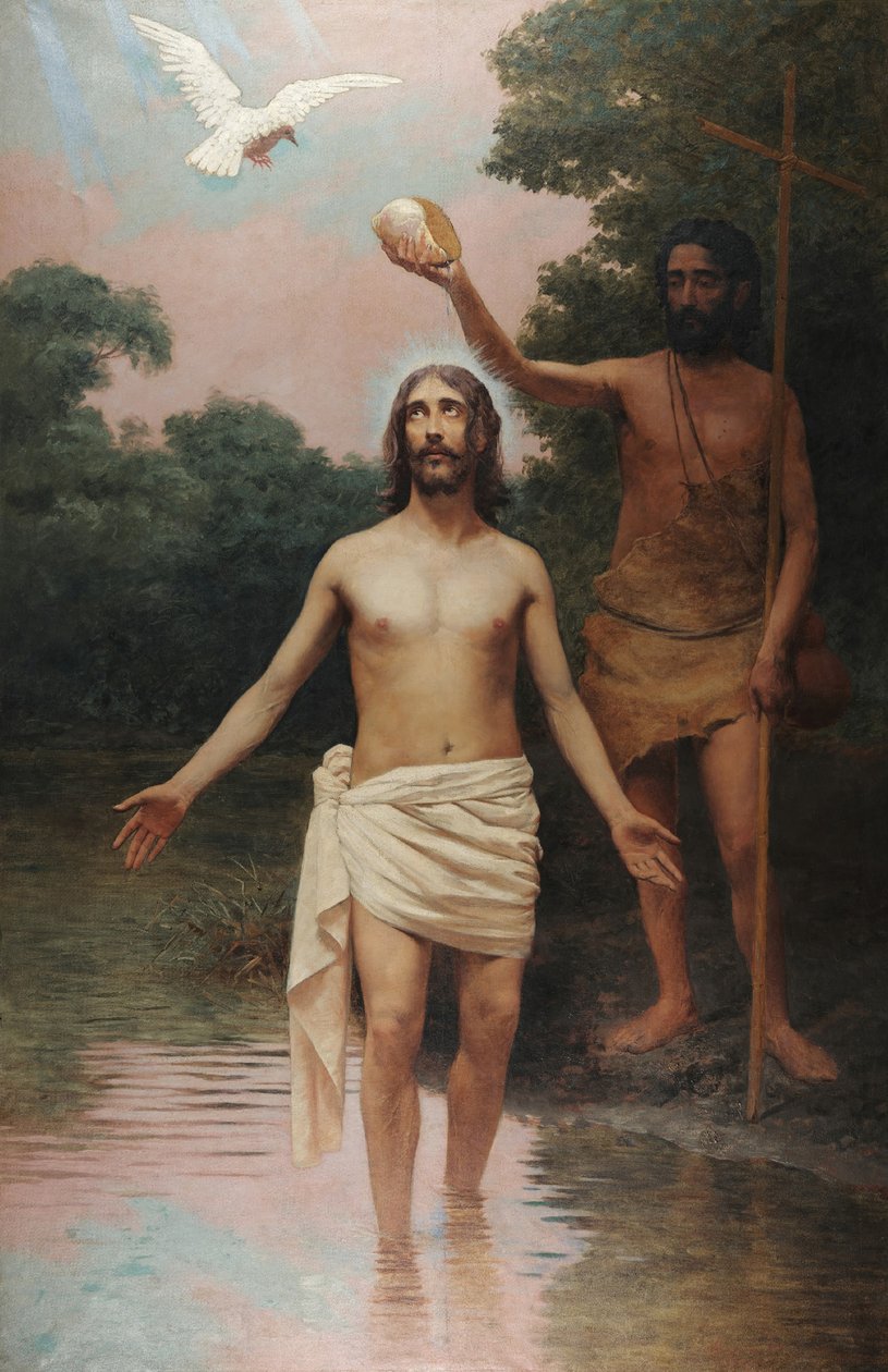 Le baptême du Christ - José Ferraz de Almeida Júnior