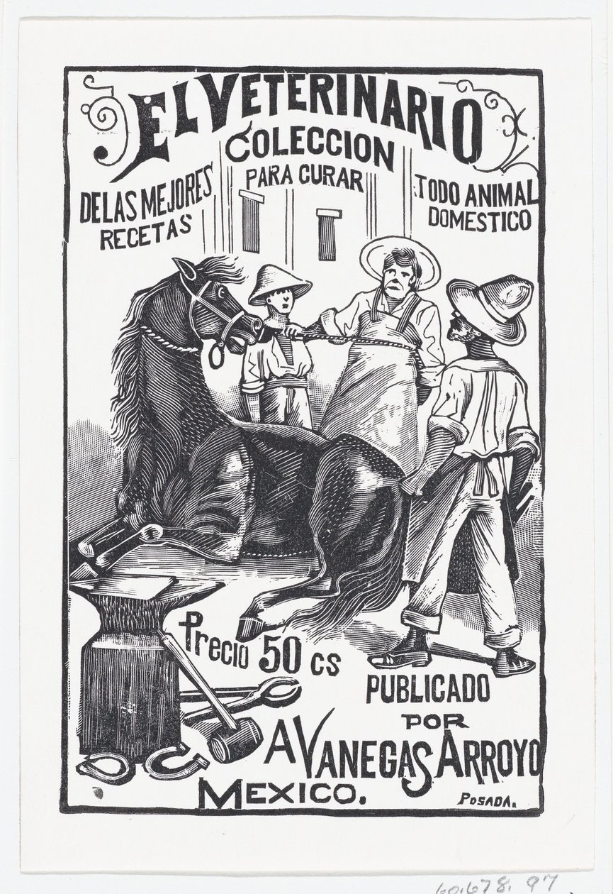 Un groupe de personnes entourant un cheval, illustration pour 