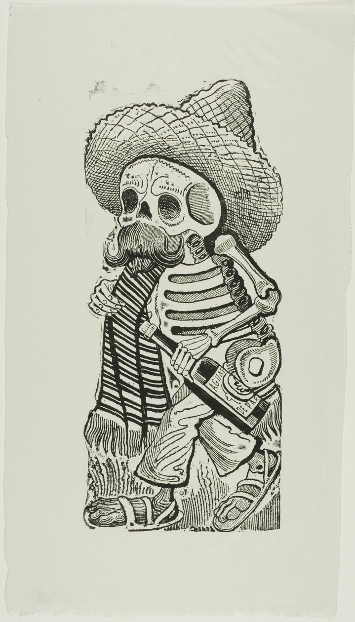 Calavera de Francisco Madero, de Calavera Maderista - José Guadalupe Posada
