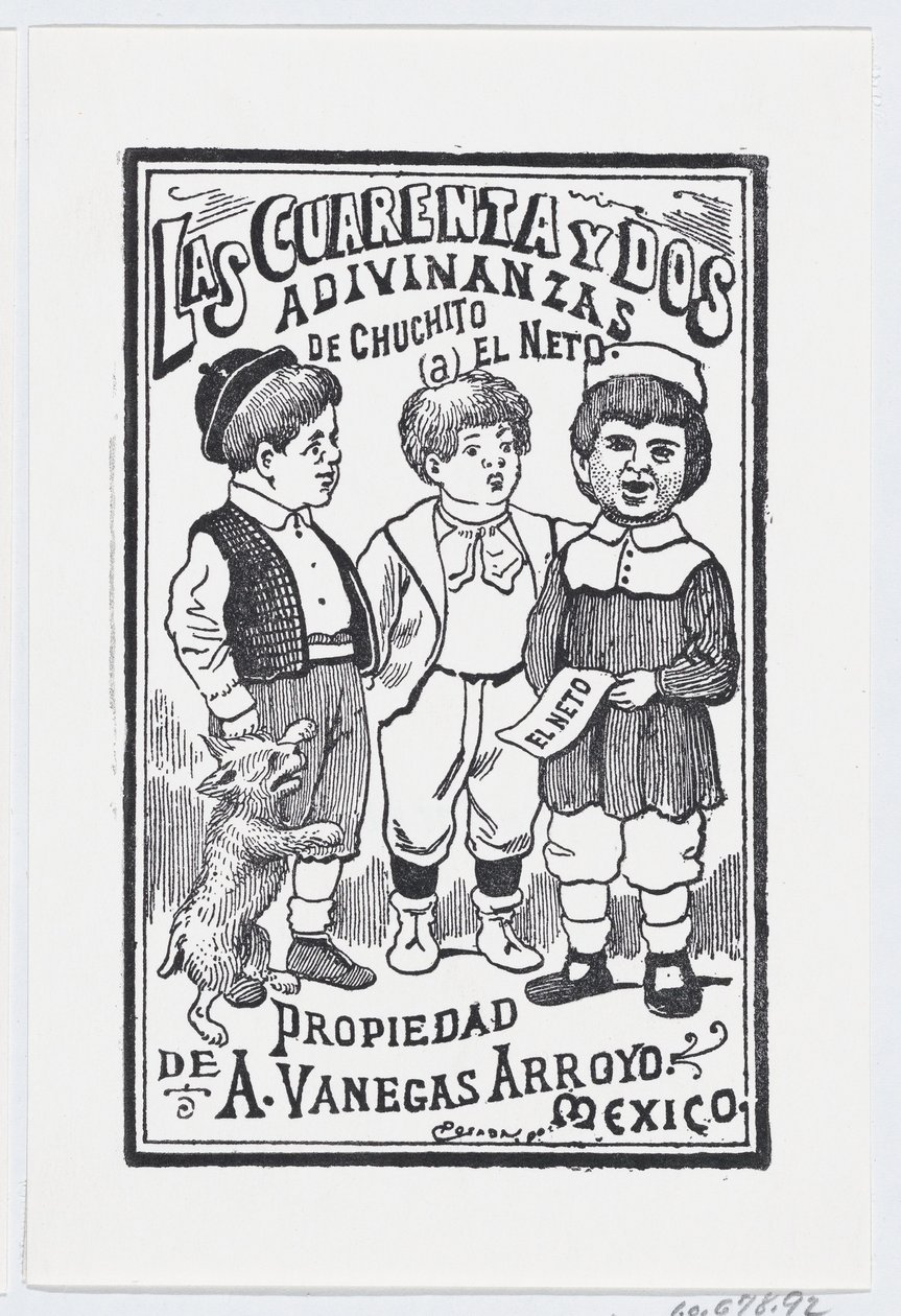 Quarante-deux devinettes, ca. 1900-1910 - José Guadalupe Posada