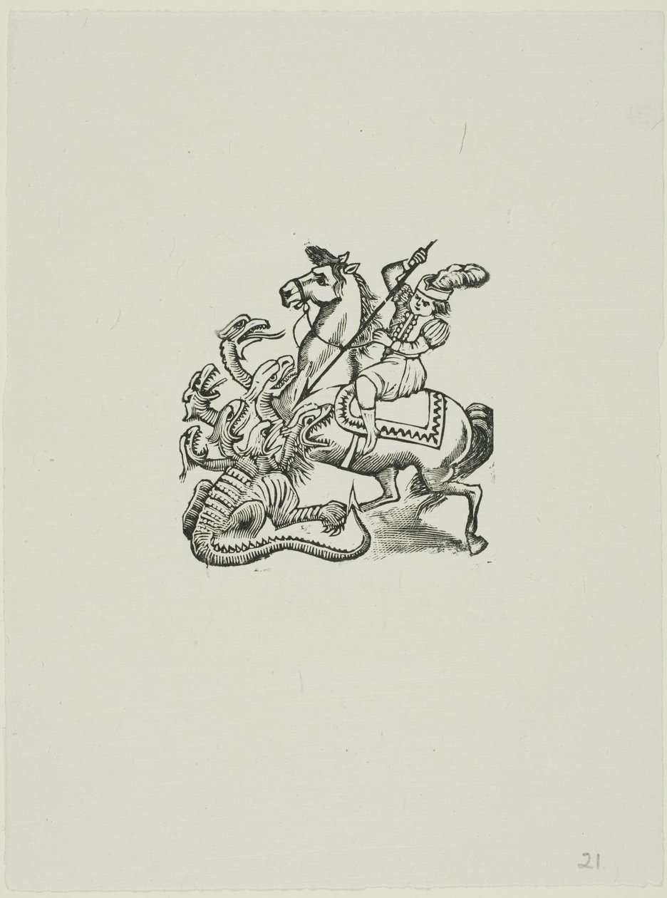 Saint Georges - José Guadalupe Posada