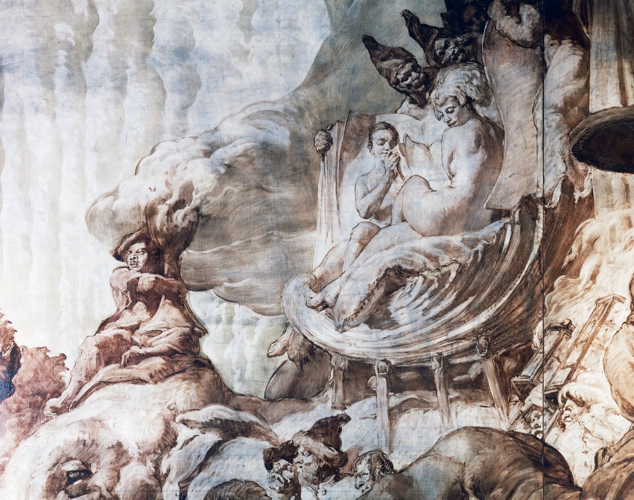 Décoration dans la salle de bal de l