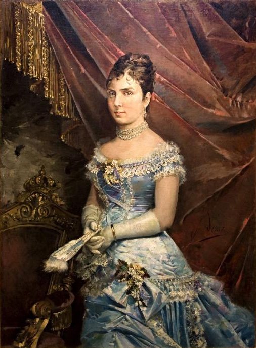Maria de las Mercedes de Orléans - Jose Denis Belgrano