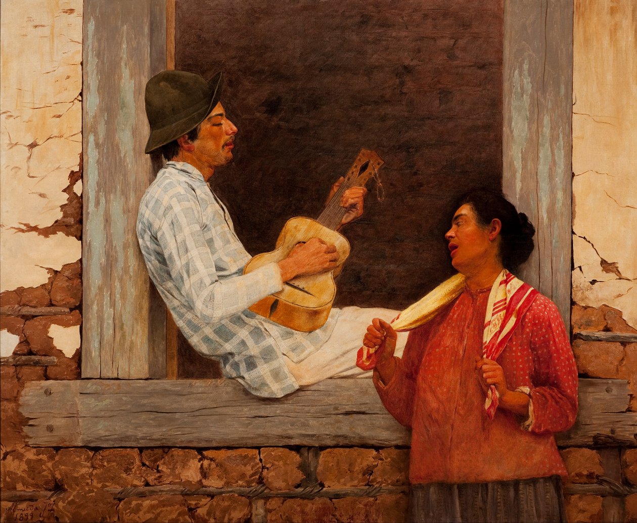 Le joueur de guitare - Jose Ferraz Almeida de Junior