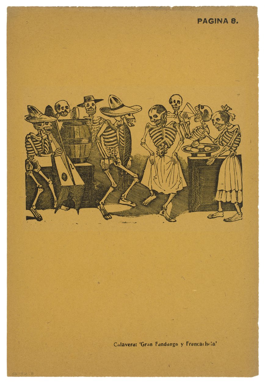 El jarabe de ultratumba, c.1910, imprimé 1943 - José Guadalupe Posada