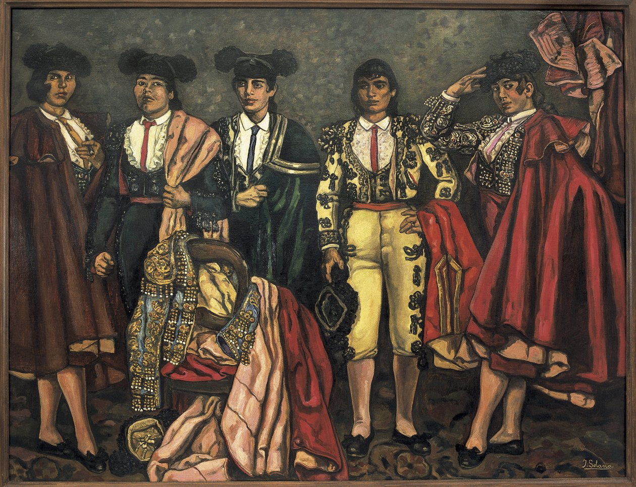 Las señoritas toreras (femmes toreros) - Jose Gutierrez Solana