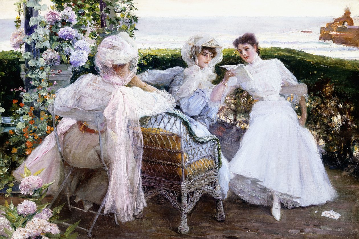 La Lettre, c.1903-1910 - Jose Villegas Cordero