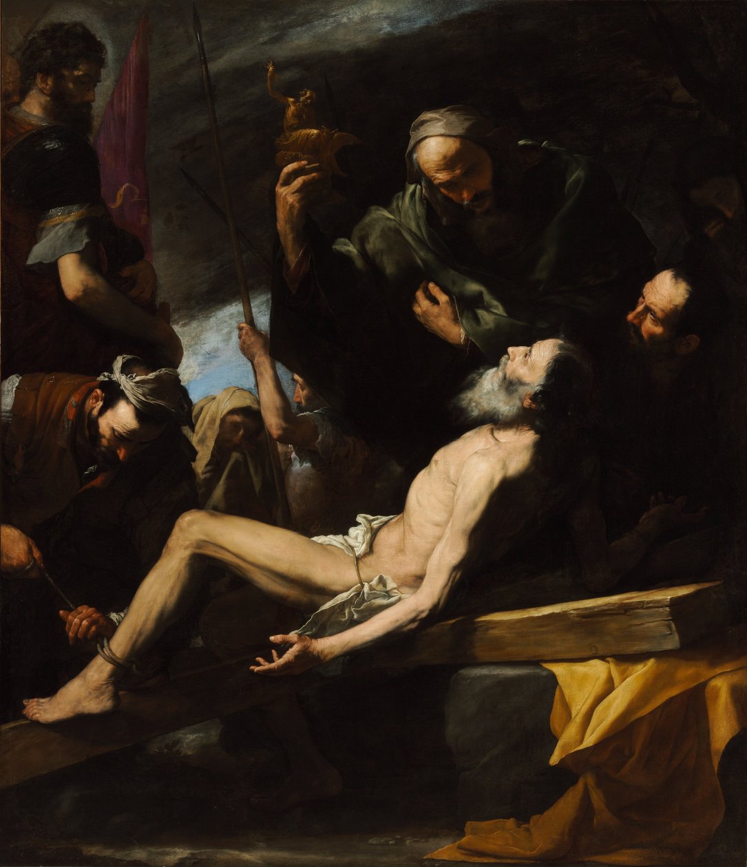 Le martyre de Saint André - Jusepe de Ribera