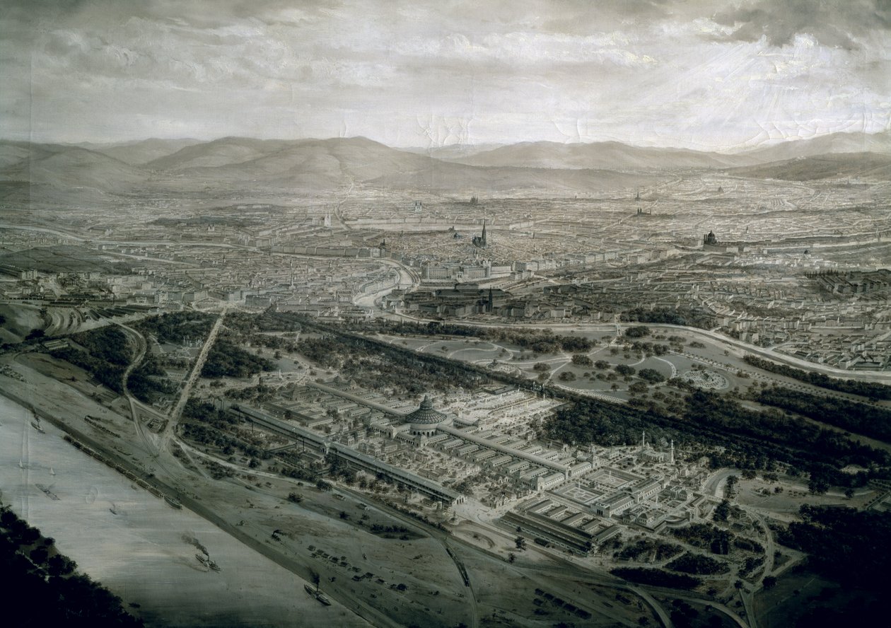Vue de Vienne à l
