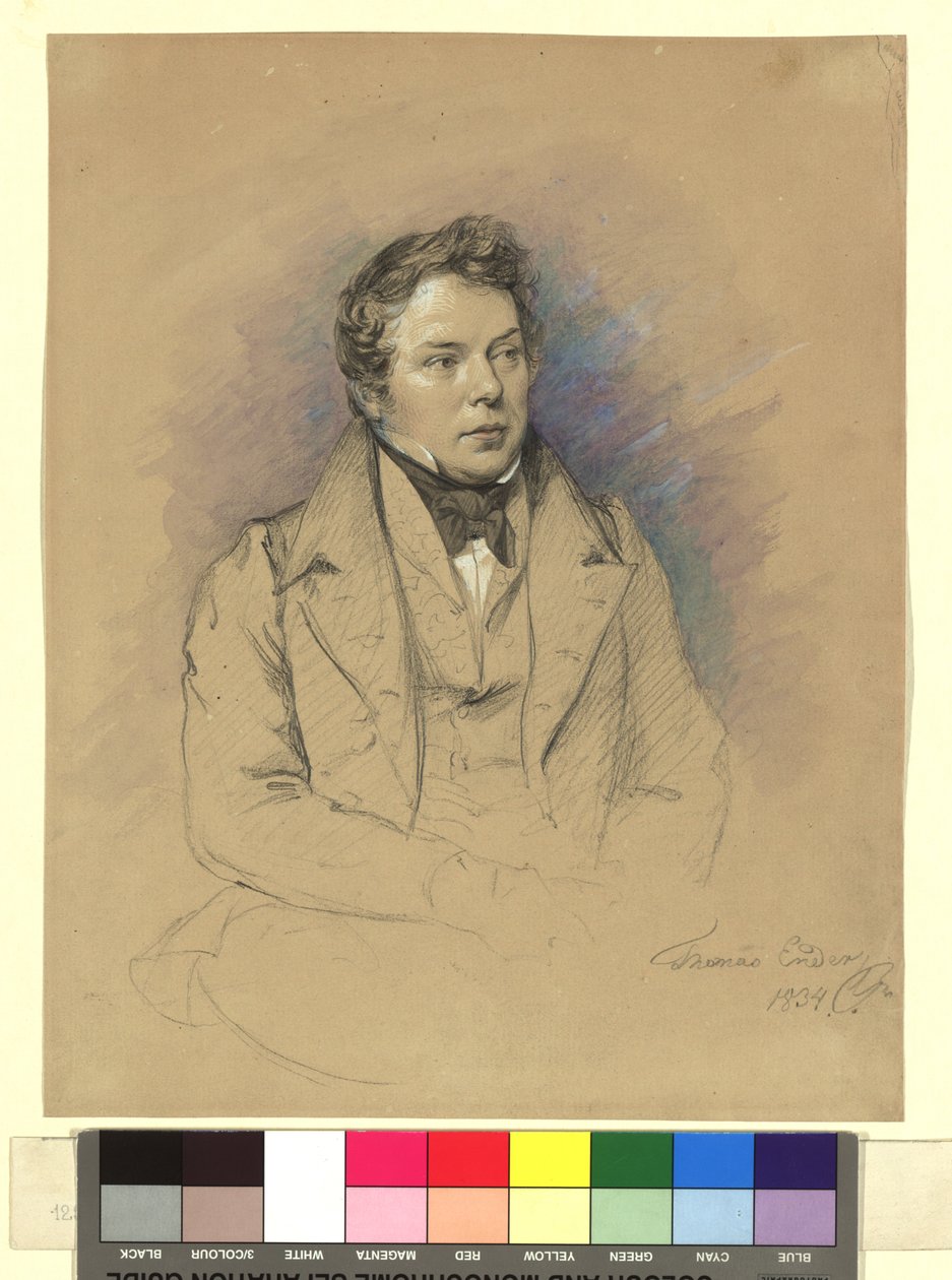 Thomas Ender (1793-1875), peintre - Josef Danhauser