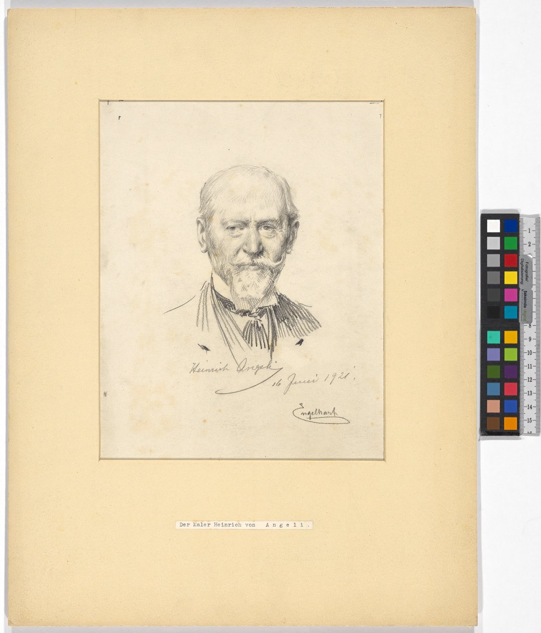 Heinrich Angeli (1840-1925), peintre - Josef Engelhart