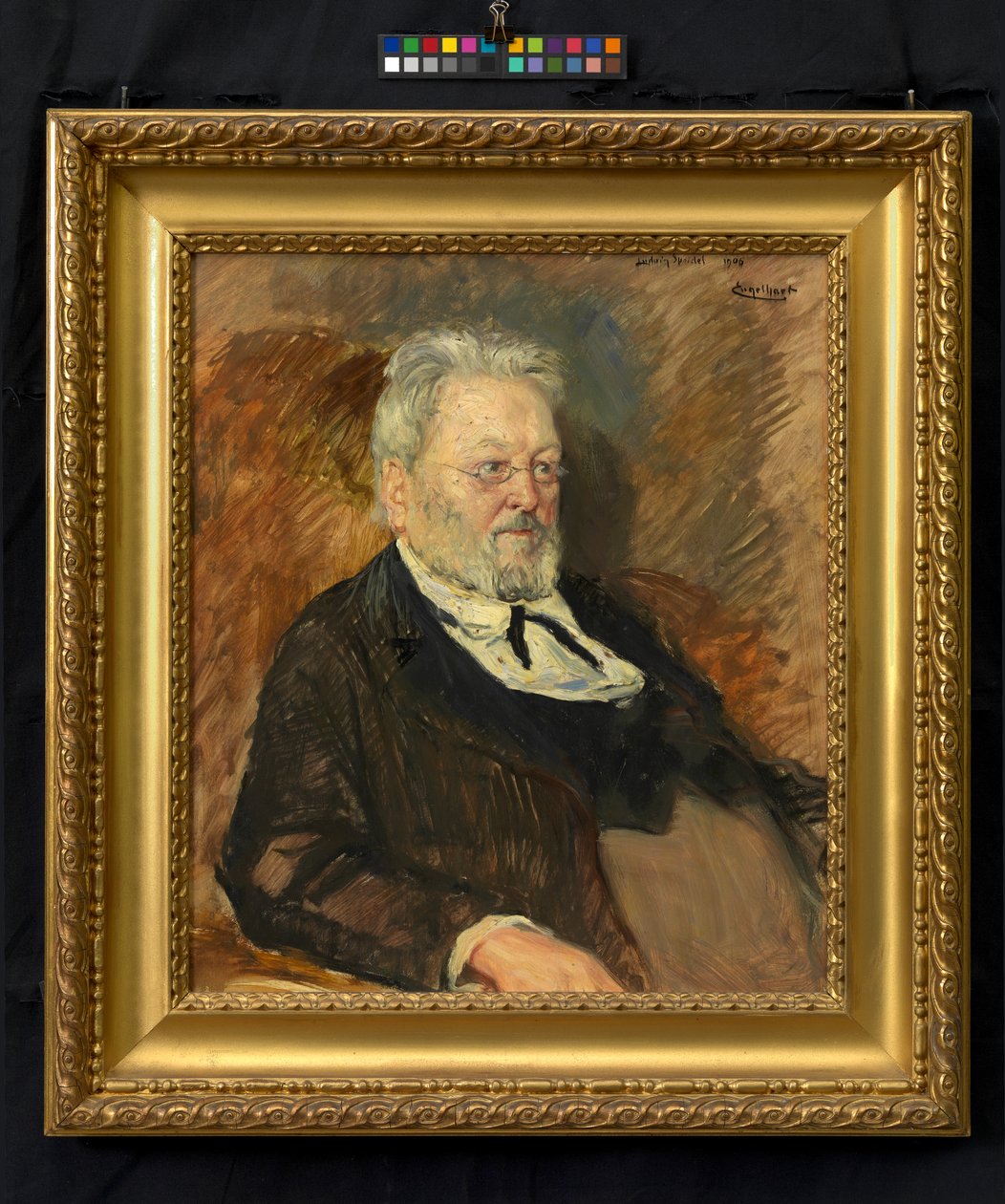 Ludwig Speidel, écrivain - Josef Engelhart